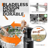 Broyeur à déchets MIUI silencieux et puissant 1/2 CV